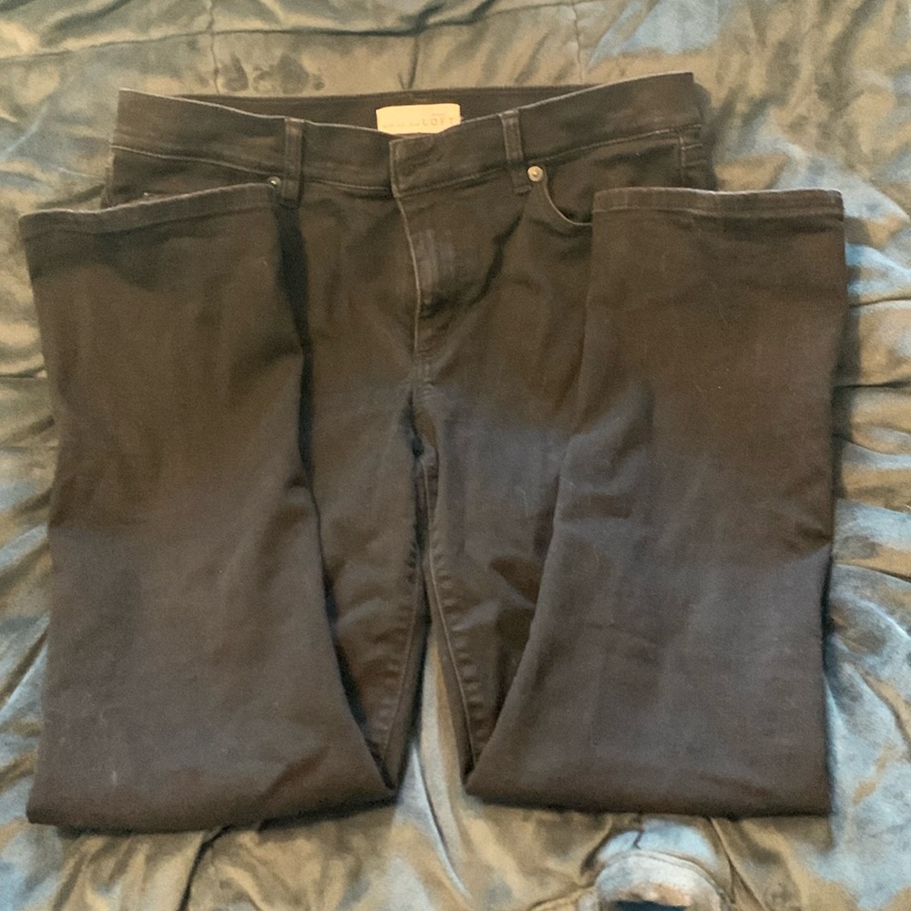 Loft Black Jeans